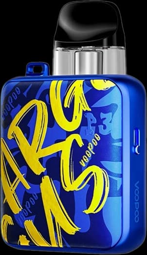 VOOPOO ARGUS P3, Blue Leather, isolated product shot