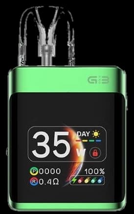 UWELL Caliburn G3 Pro KOKO, Emerald Green, isolated product shot