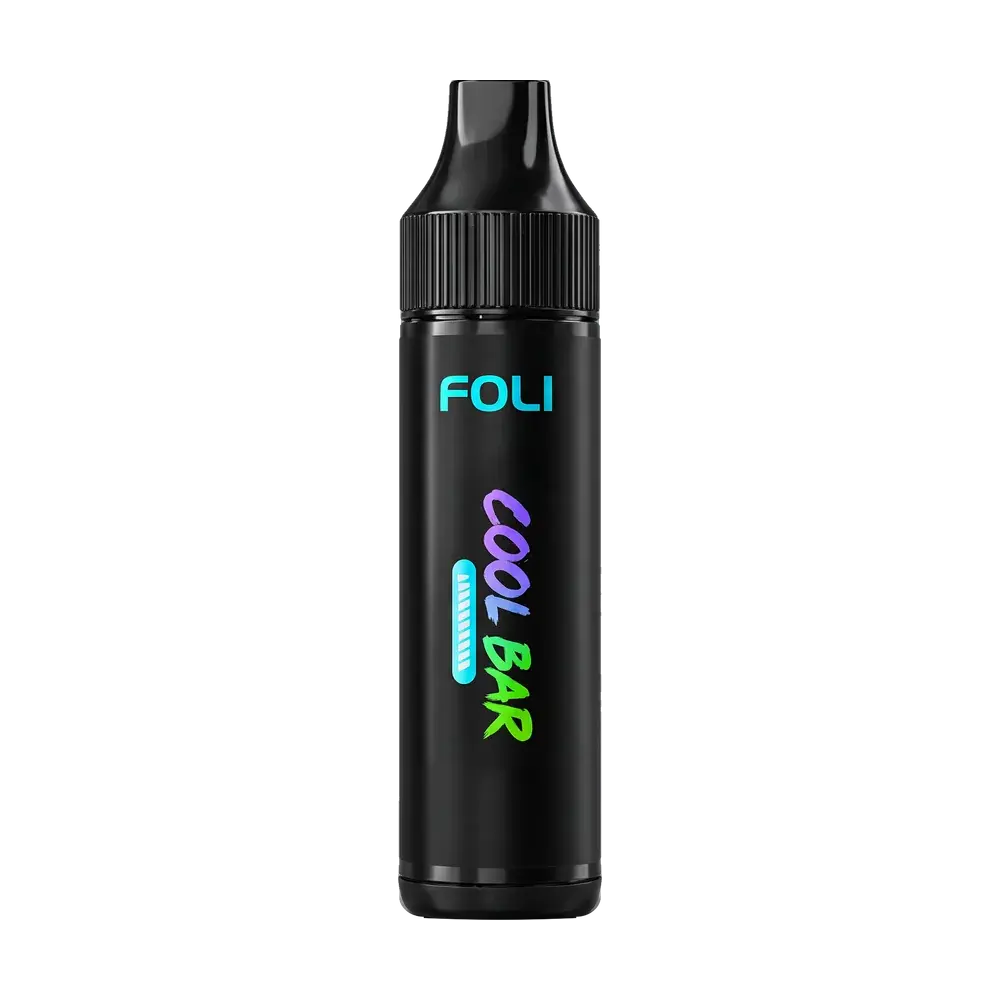 Foli Bar 15K disposable, Grape Aloe, studio photo