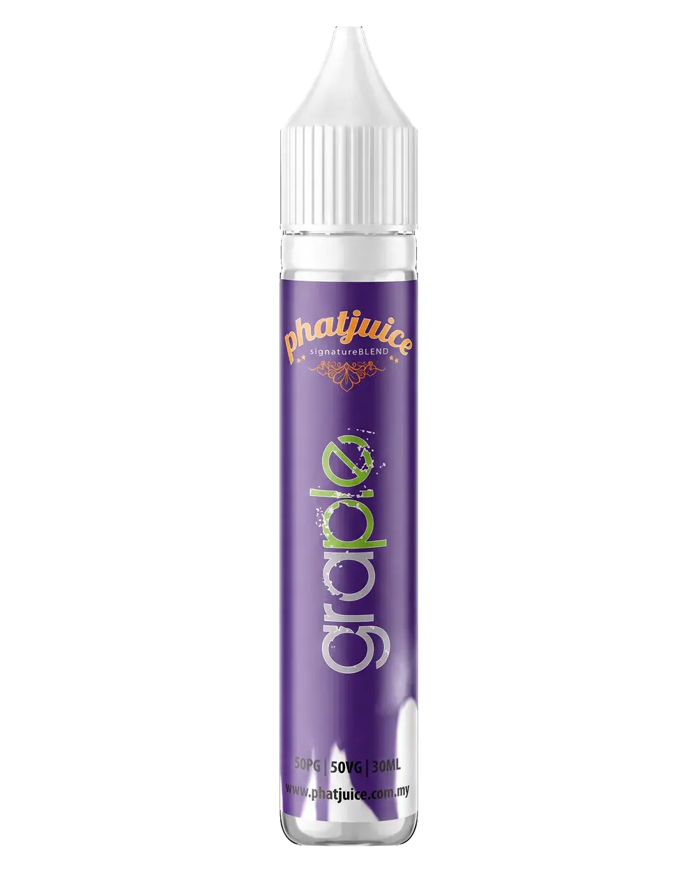 Graple freebase e-liquid bottle, studio photo