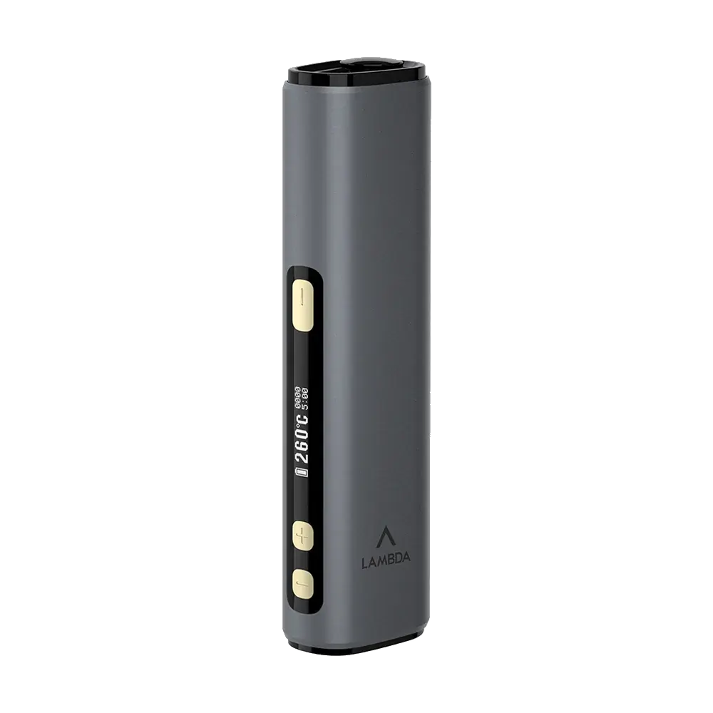 LAMBDA i8 heat-not-burn device, Gray