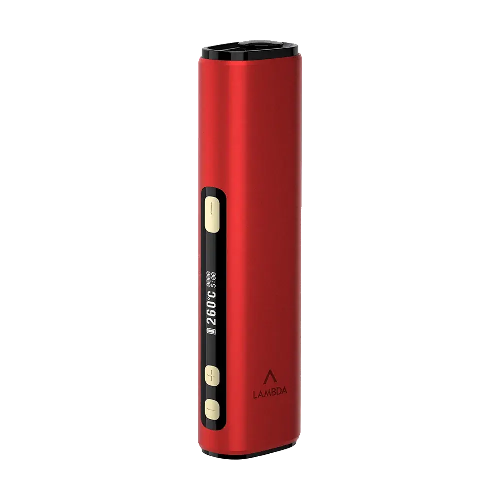 LAMBDA i8 heat-not-burn device, Red