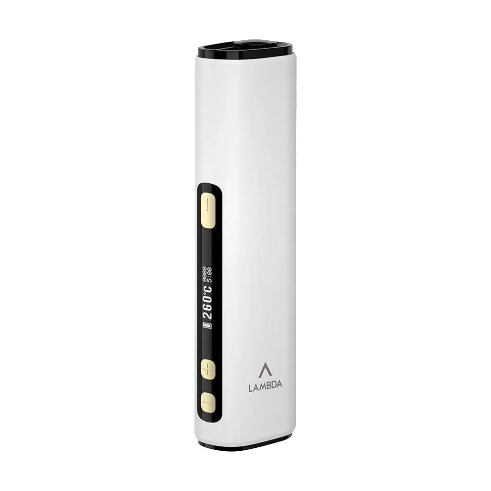 LAMBDA i8 heat-not-burn device, White