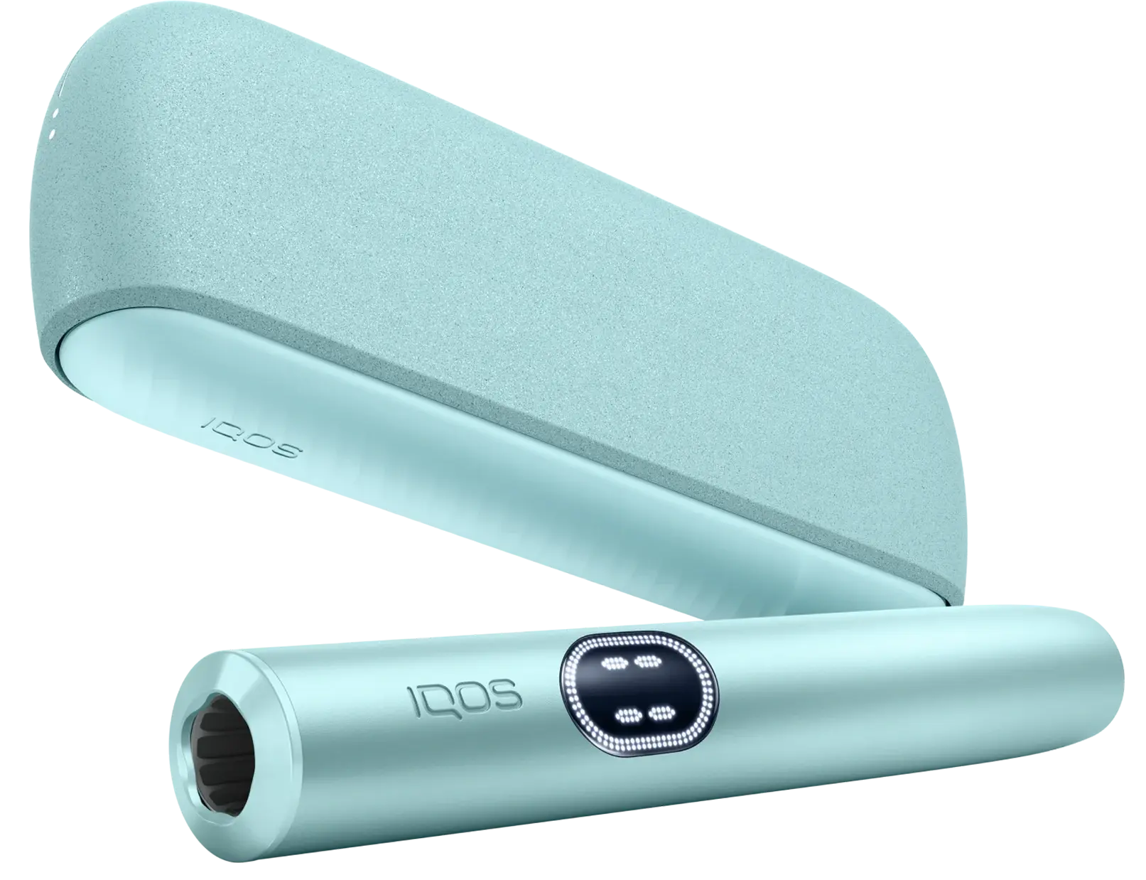 IQOS ILUMA i, Breeze Blue, isolated official product render