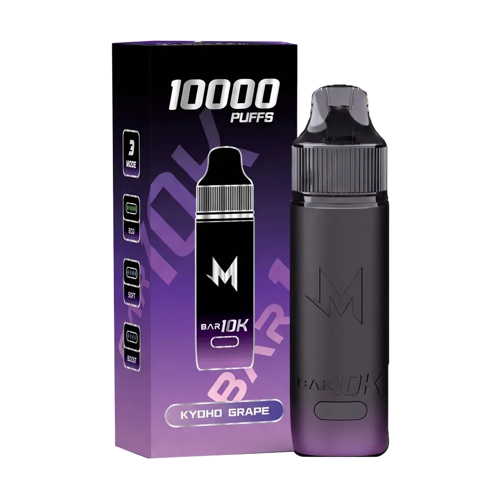 SALTHUB M Bar 10K, Kyoho Grape — box and device