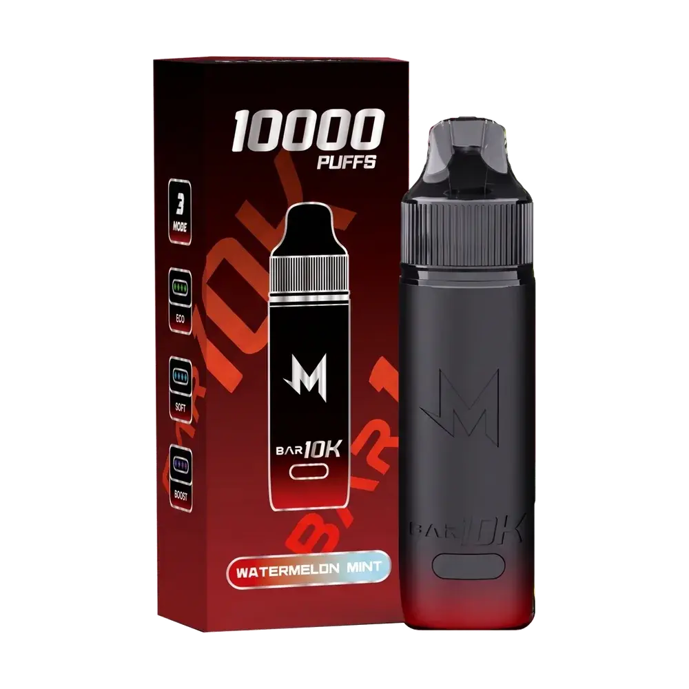 SALTHUB M Bar 10K, Watermelon Mint — box and device