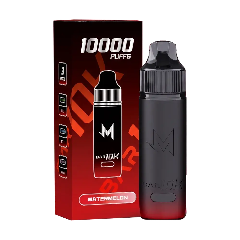 SALTHUB M Bar 10K, Watermelon — box and device