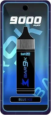 SALTHUB M Bar 9K, Blue Ice — pack, from SALTHUB's flavour chart