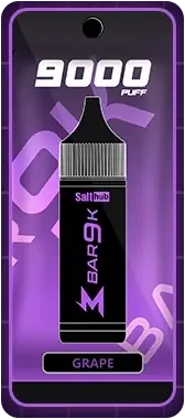 SALTHUB M Bar 9K, Grape — pack, from SALTHUB's flavour chart