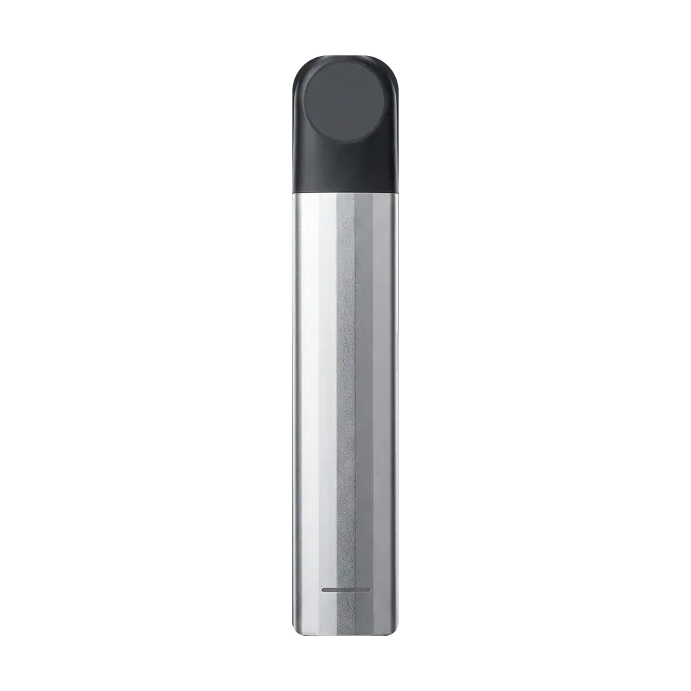 RELX Essential 2 device, Steel Silver, studio photo