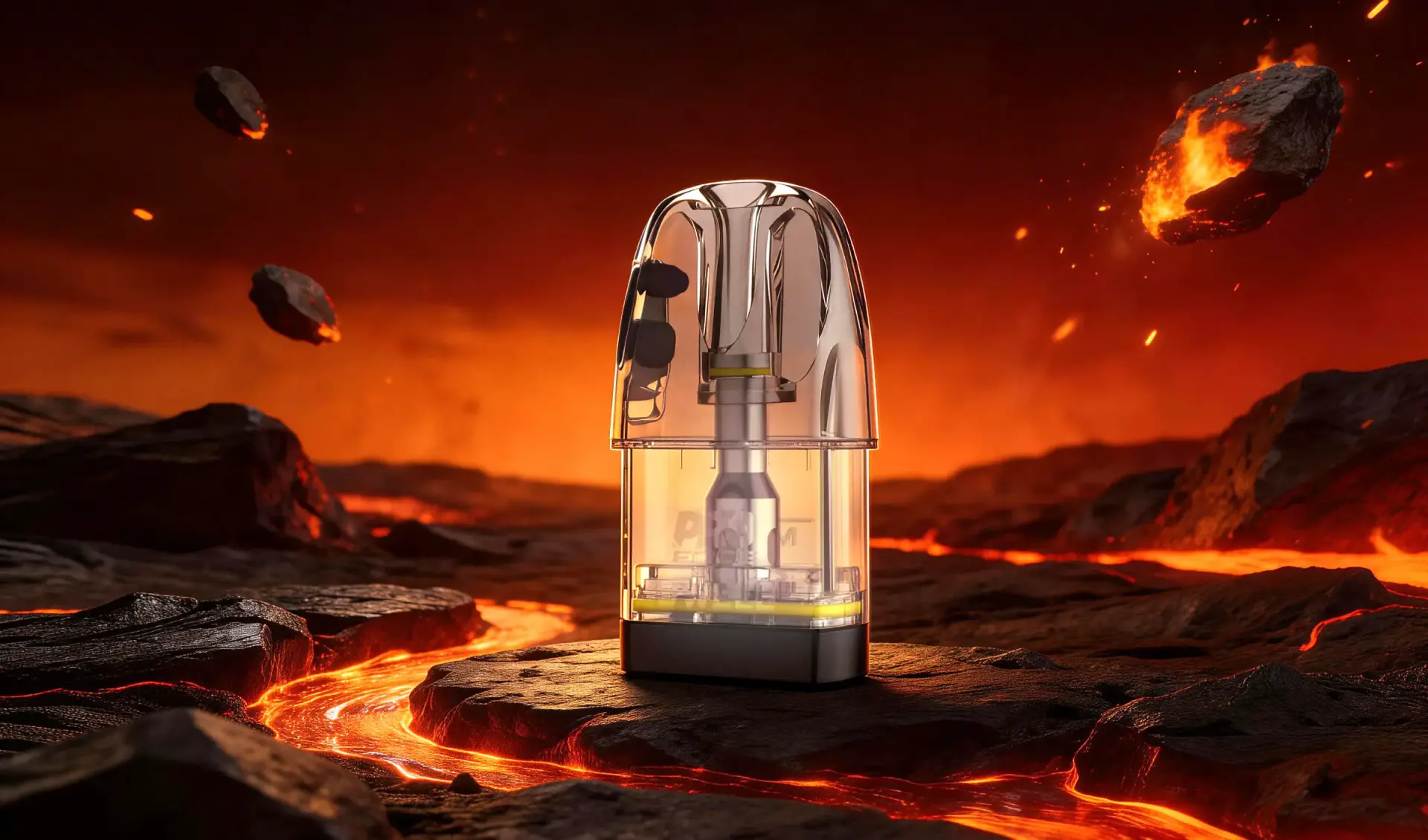 Official UWELL poster of the GPP Alpha cartridge