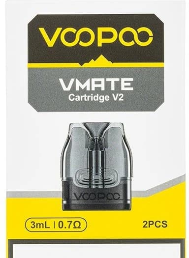 VOOPOO VMATE Cartridge V2, 0.7Ω side-fill, retail box