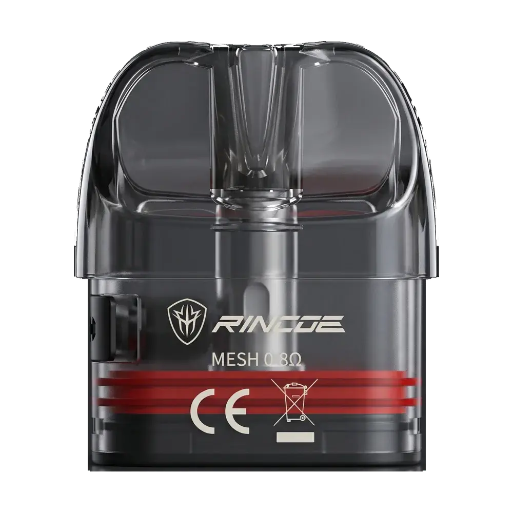 RINCOE Jellybox V pod cartridge, Mesh 0.8Ω, studio photo
