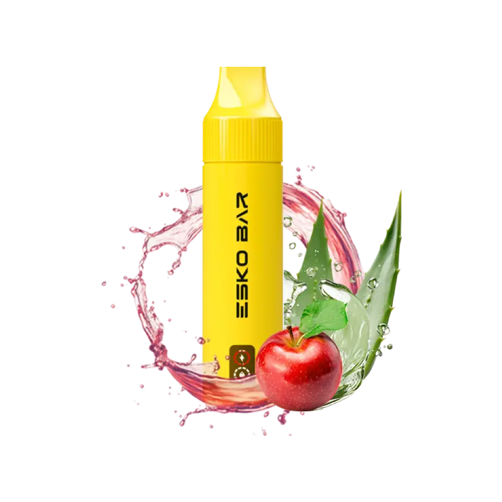 ESKO BAR 498 (20000 puffs), Apple Aloe, maker flavour render