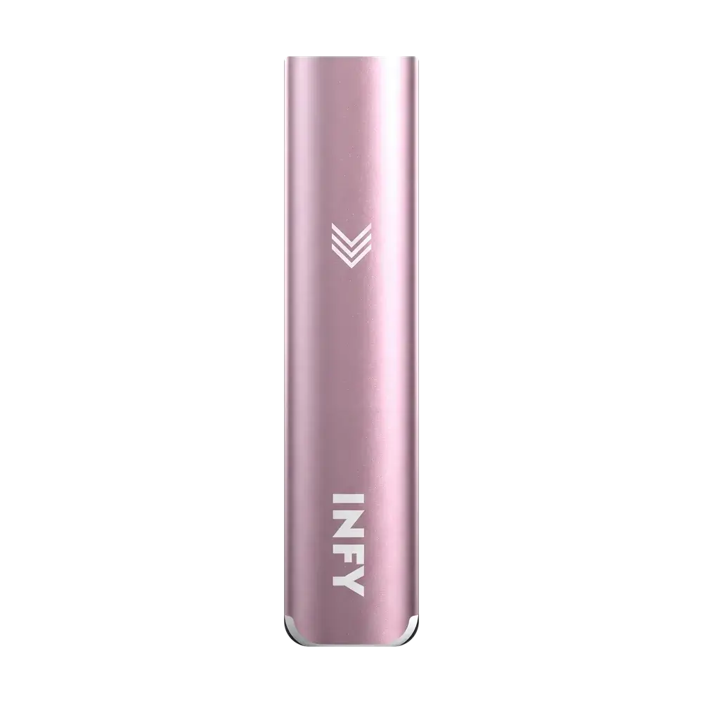 INFY POD device body, Floss Pink, studio photo