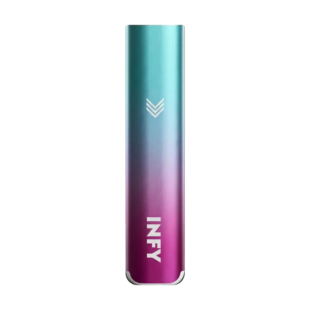 INFY POD device body, Blue Violet, studio photo