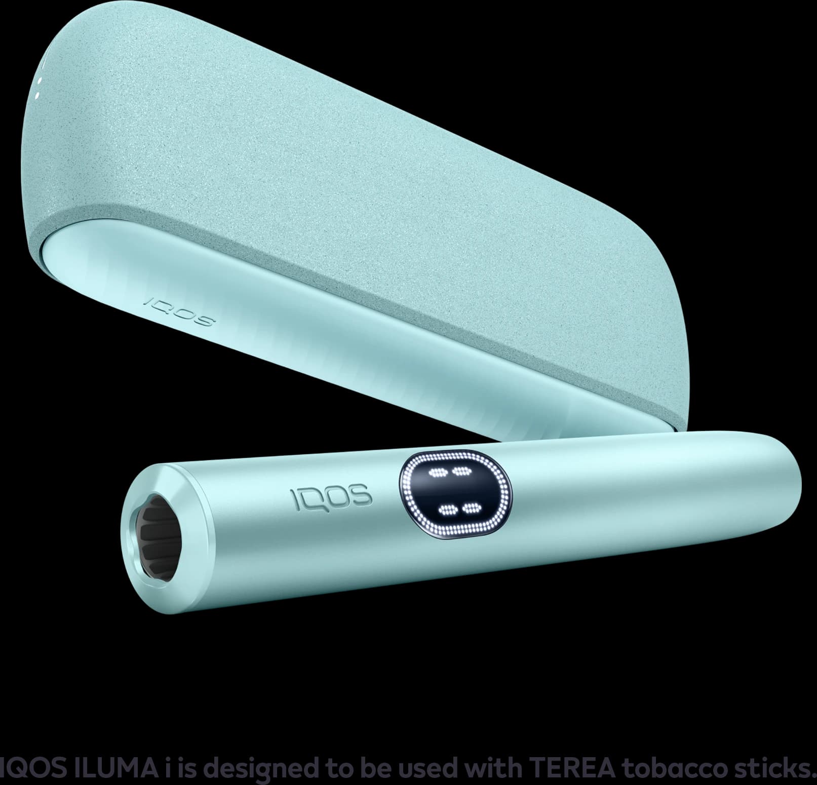 IQOS ILUMA i, Breeze Blue, isolated official product render