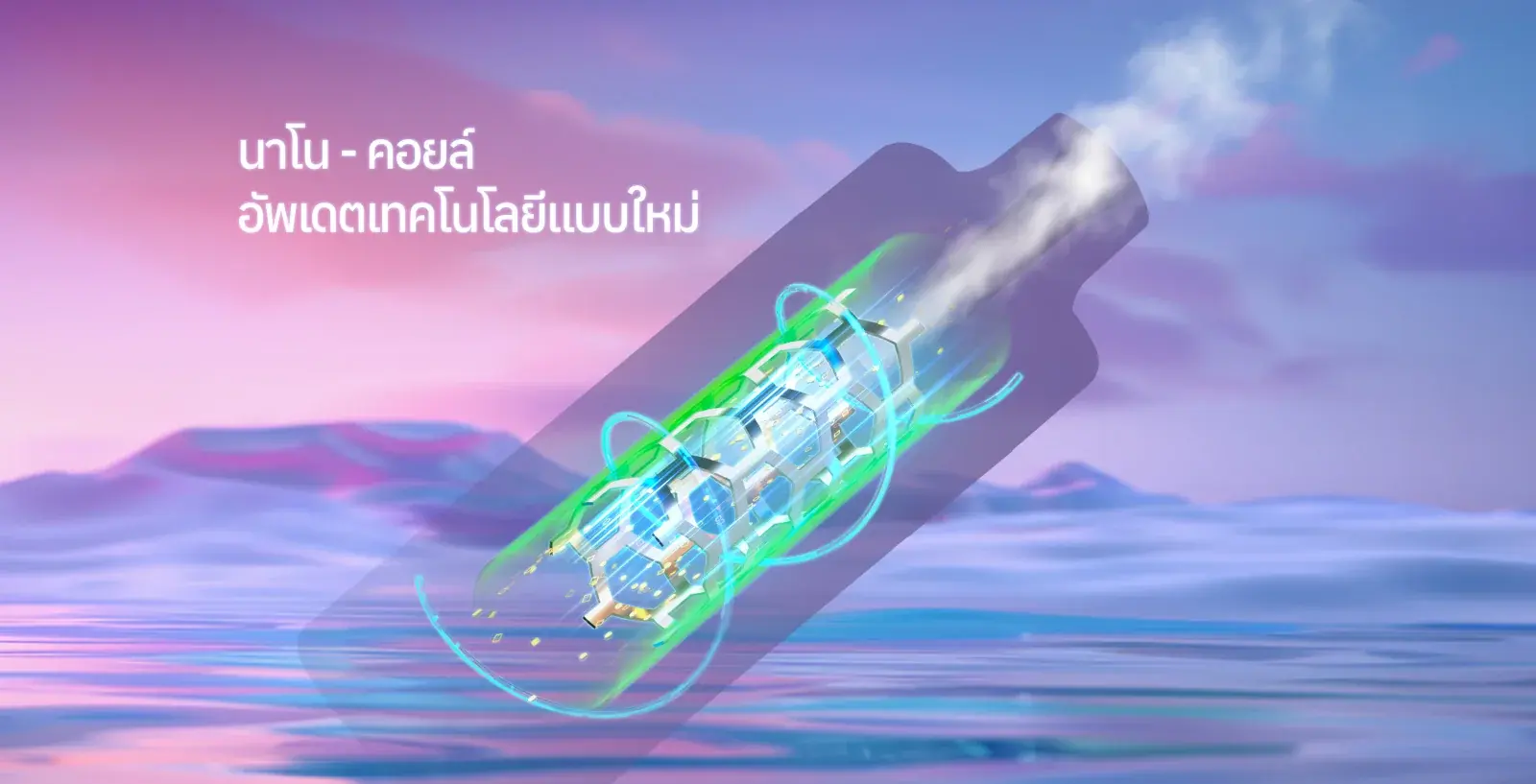 JOIWAY's F3 poster — nano coil, updated technology