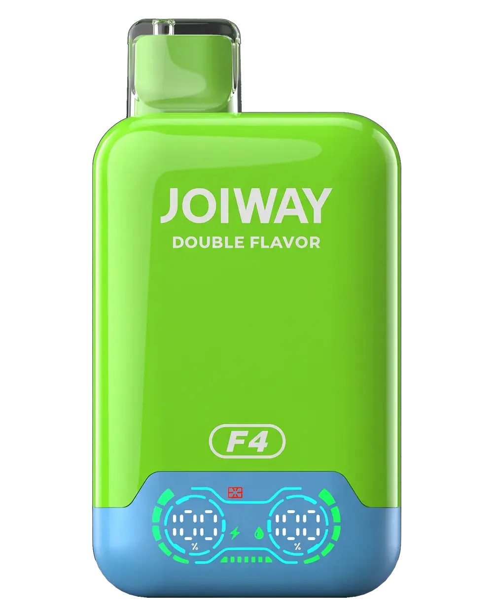 JOIWAY F4 TWINS dual-flavour disposable, studio photo