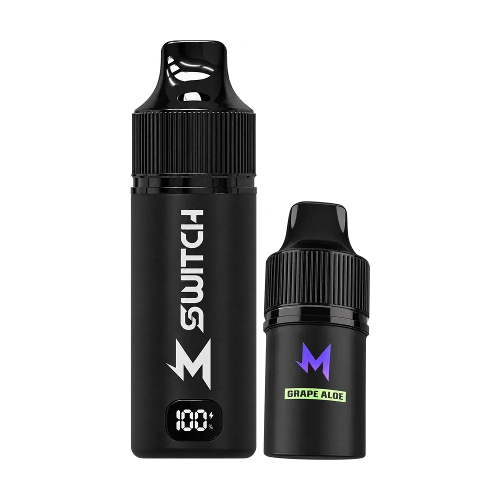 SALTHUB M Switch Kit, Grape Aloe — device and pod