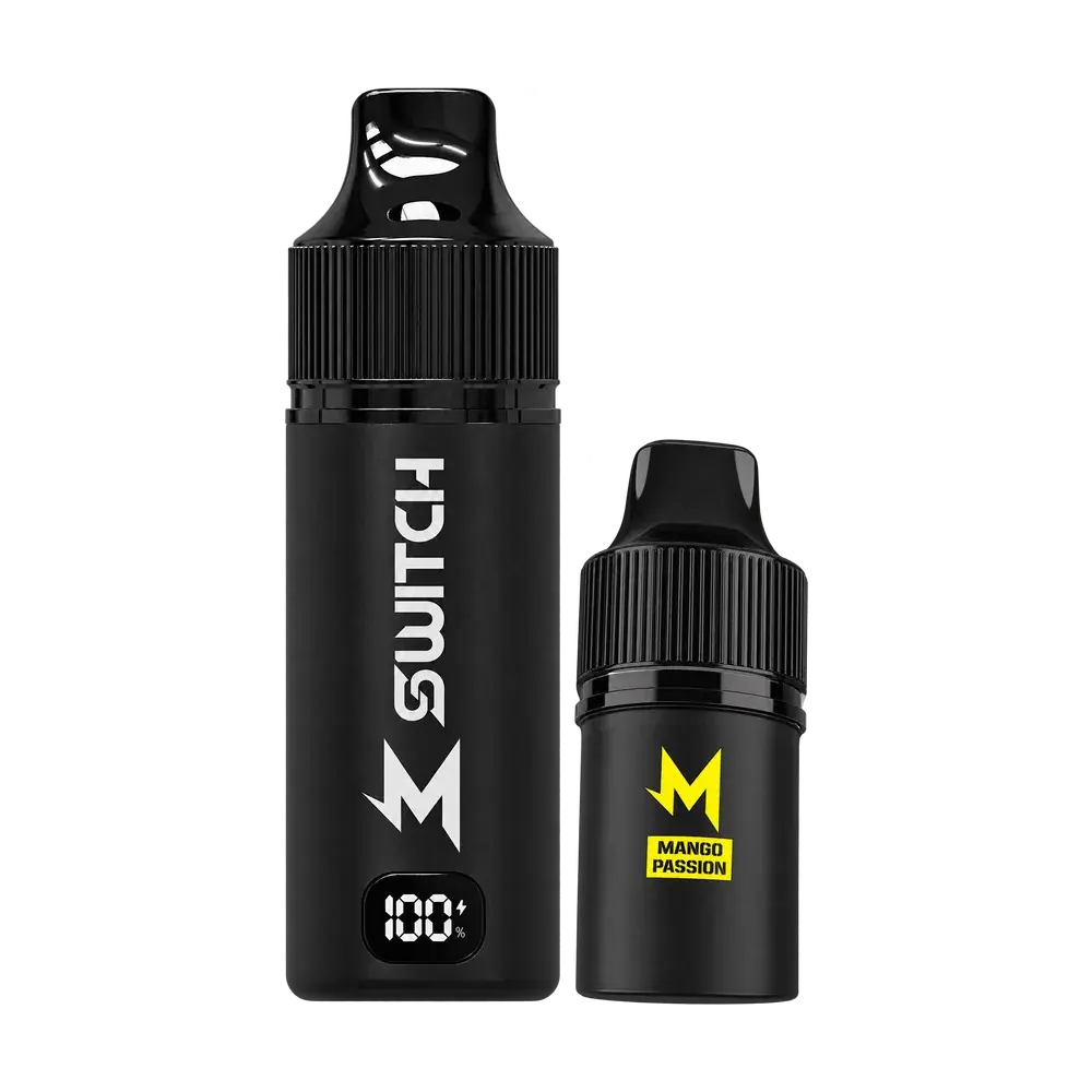 SALTHUB M Switch Kit, Mango Passion — device and pod