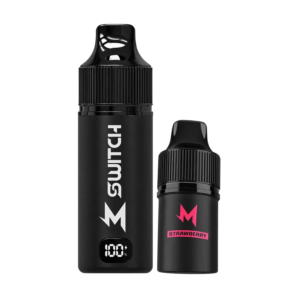 SALTHUB M Switch Kit, Strawberry — device and pod