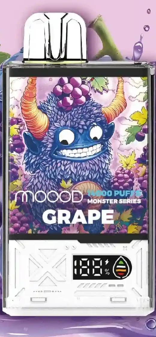 MOOOD Monster 14K, Grape flavor