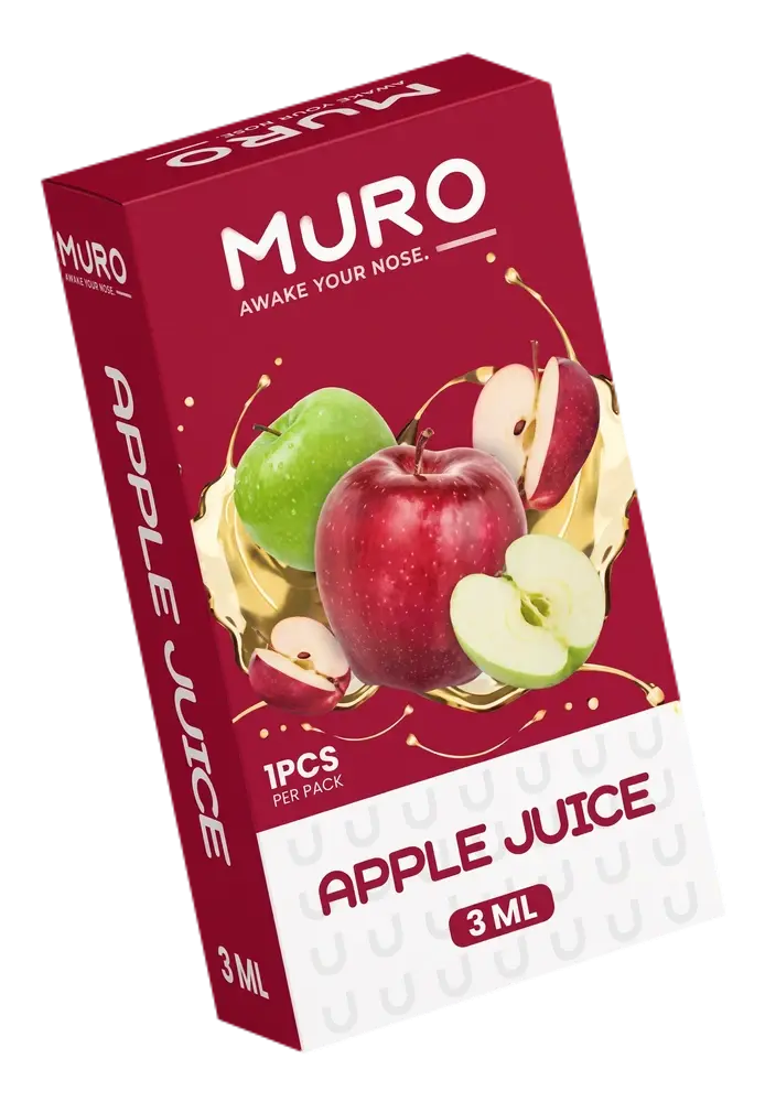 Muro 3ML, Apple Juice flavor box