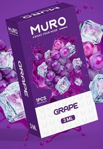 Muro 3ML, Grape flavor box