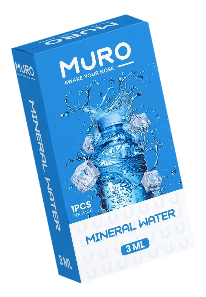 Muro 3ML, Mineral Water flavor box