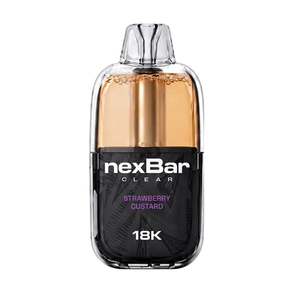 nexBar CLEAR 18K, Strawberry Custard
