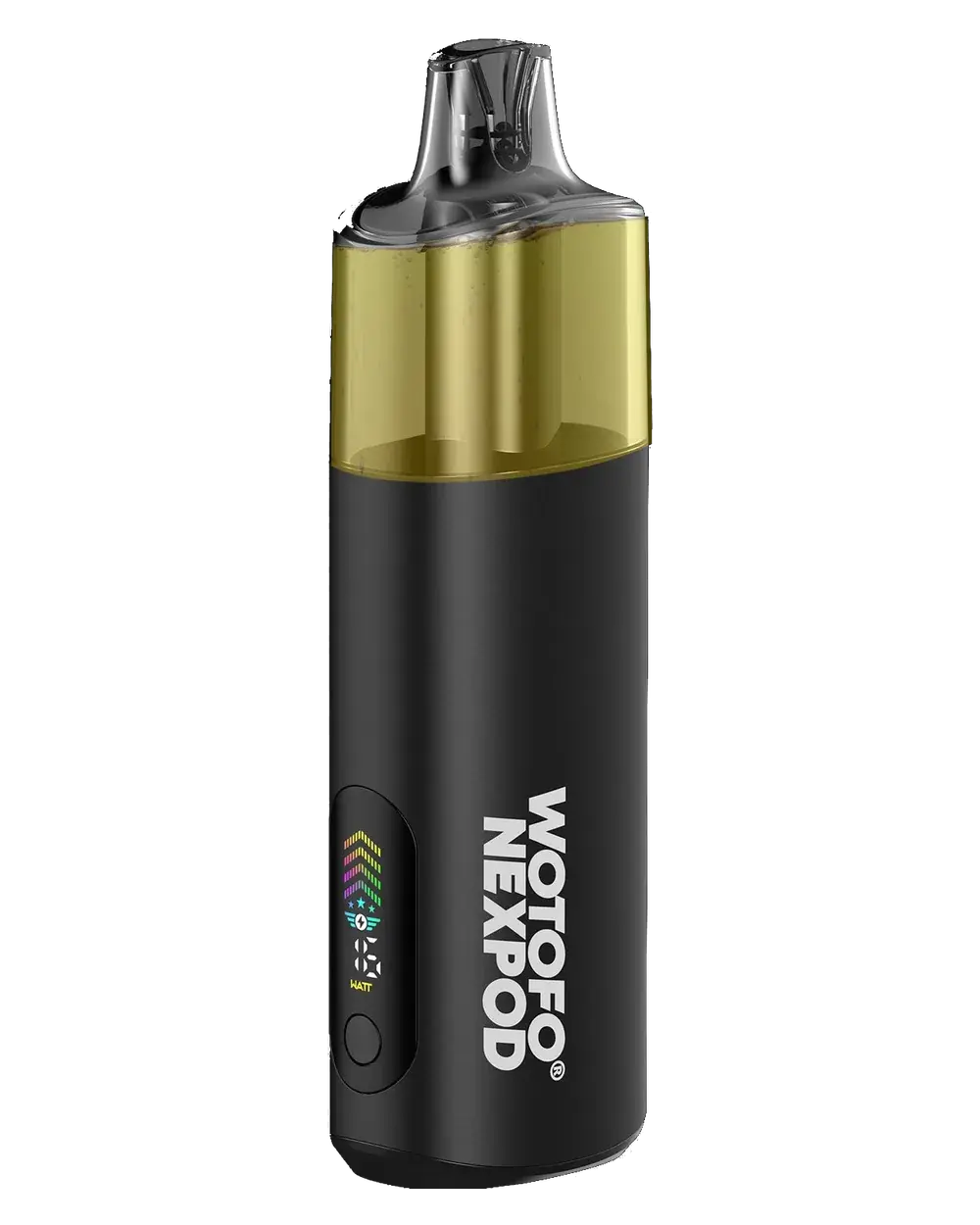 WOTOFO nexPOD 15K Pro, Black, with a prefilled pod fitted