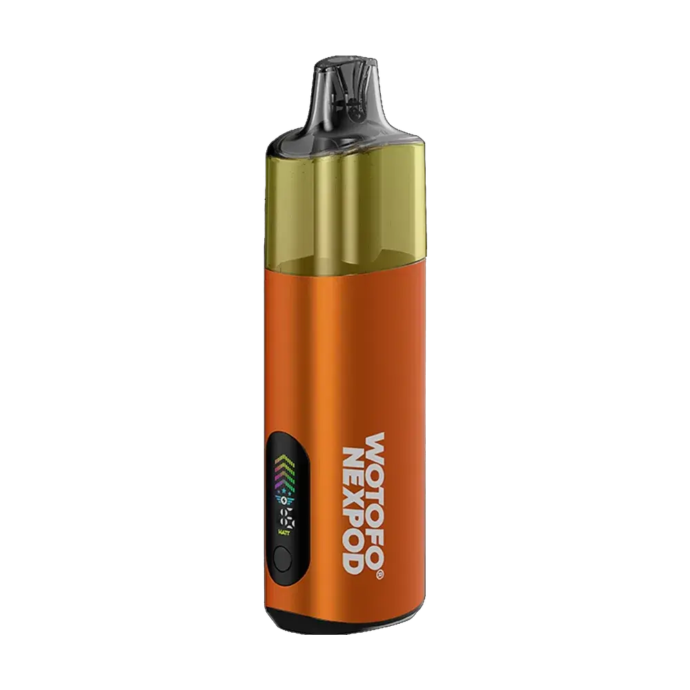 WOTOFO nexPOD 15K Pro, Cosmic Orange, with a prefilled pod fitted