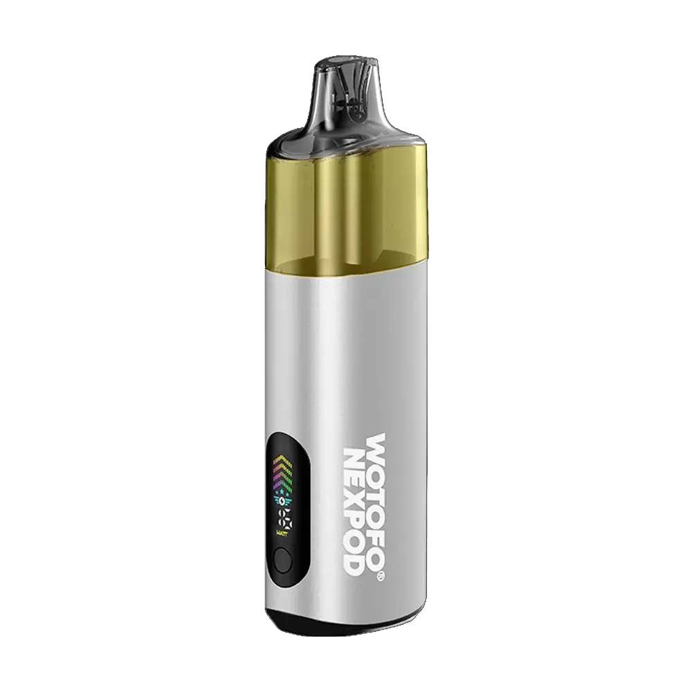 WOTOFO nexPOD 15K Pro, Silver, with a prefilled pod fitted